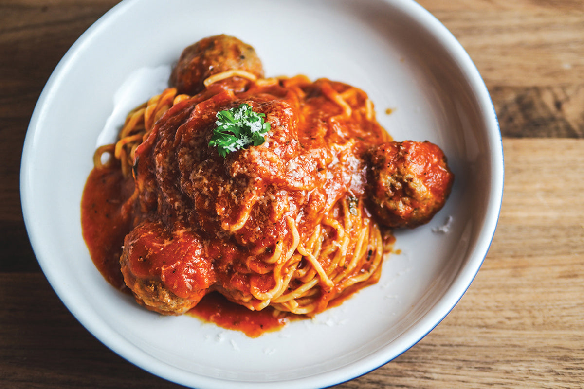 Meatball Marinara Pasta Tray