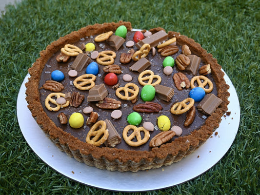 9" Chocolate Candy-Pretzel Tart