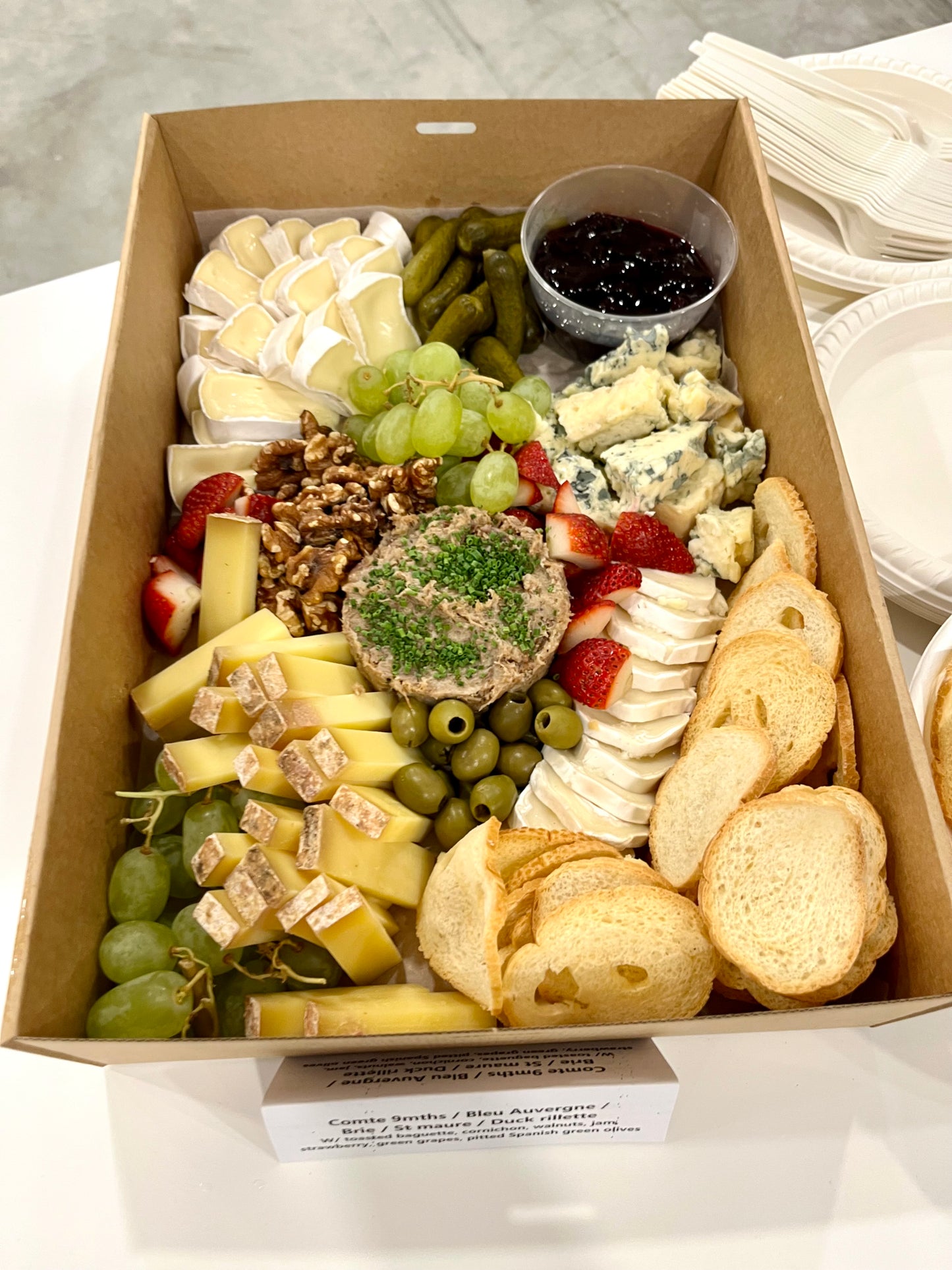 Cheeseboard & Rillette Grazing Platter