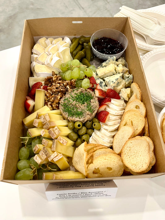 Cheeseboard & Rillette Grazing Platter