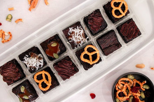 Mini Assorted Gluten Free Brownie Platter (GF) (V)