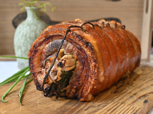 Porchetta With Chimichuri Stuffing