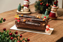 Christmas Black Forest Log Cake (1kg)